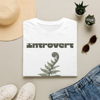 Introvert — Fern Botanical Graphic Tee for Women