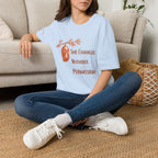 She Changed Without Permission — Chrysalis Botanical T-Shirt for Women