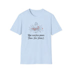 She Carries More Than She Shows empowerment gift t-shirt for women