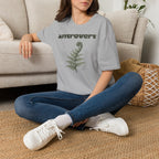 Introvert — Fern Botanical Graphic Tee for Women