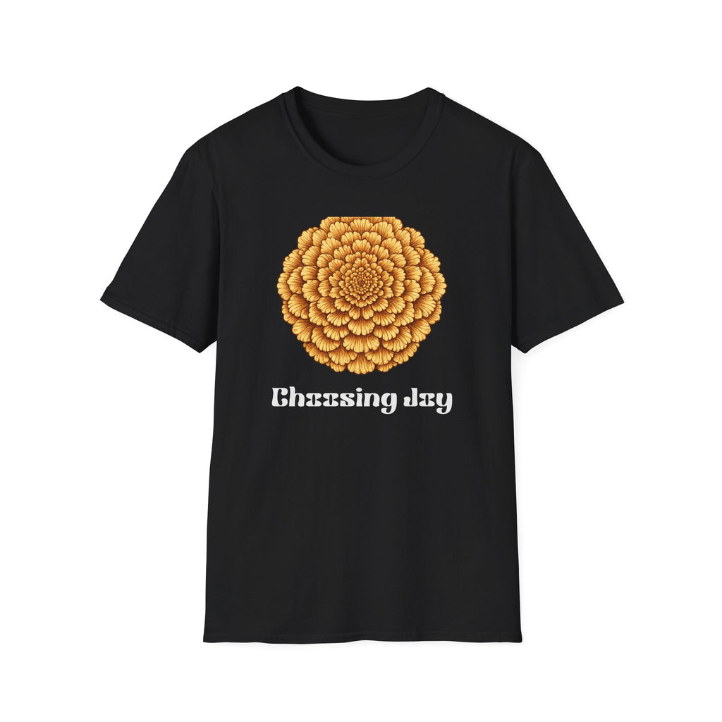 Choosing Joy — Marigold Botanical T-Shirt for Women
