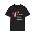 She Changed Without Permission — Chrysalis Botanical T-Shirt for Women
