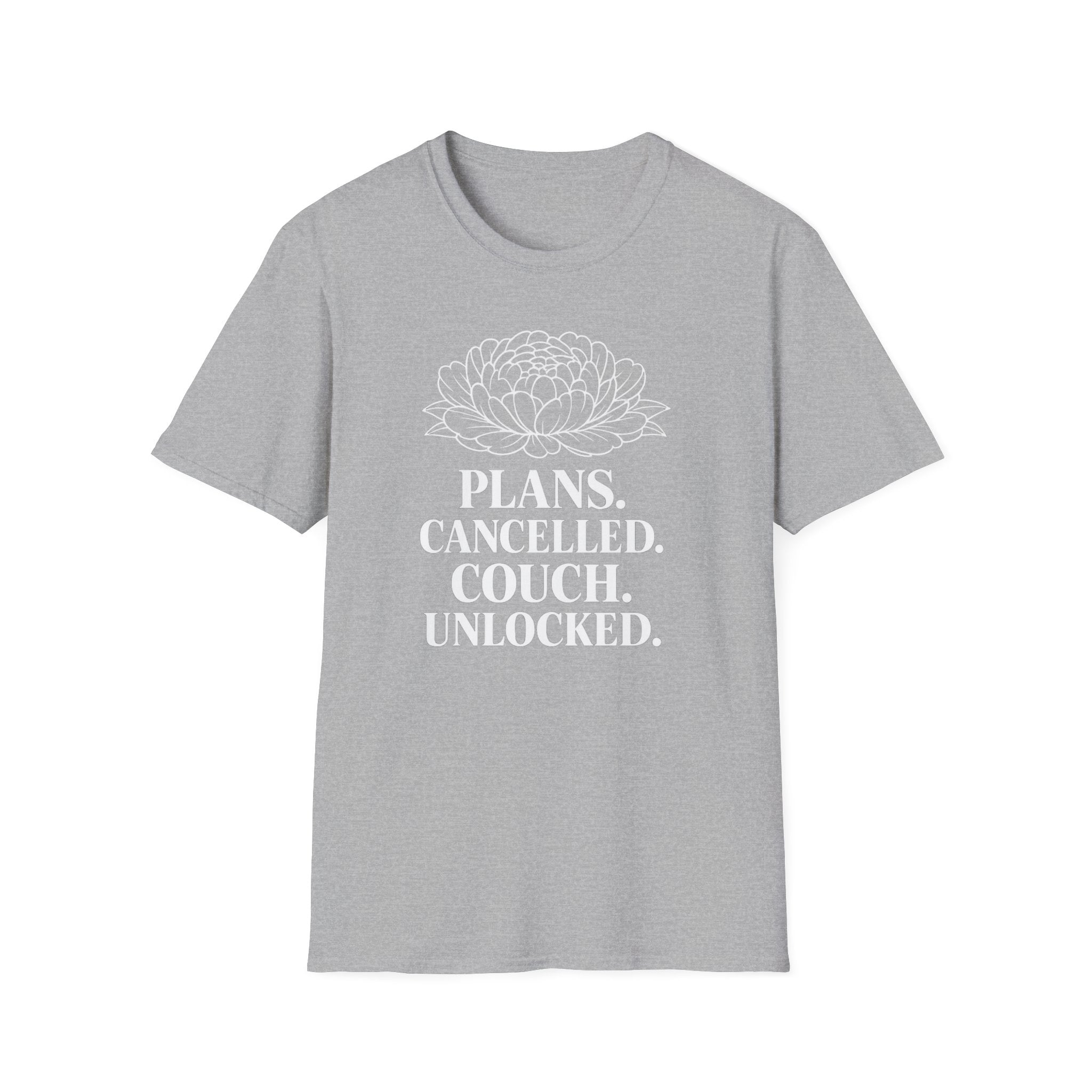 Plans Cancelled. Couch Unlocked. T-Shirt
