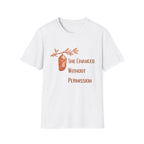 She Changed Without Permission — Chrysalis Botanical T-Shirt for Women