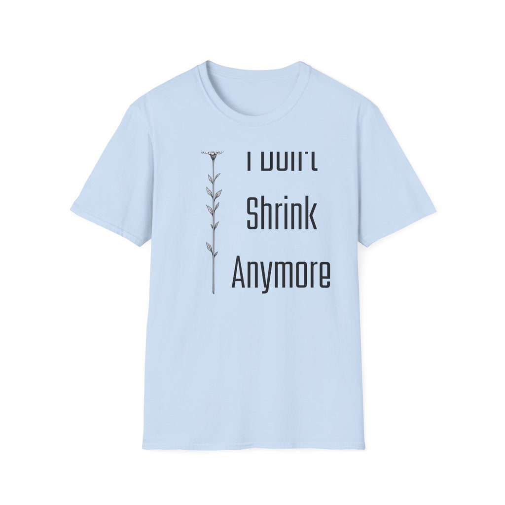I Don’t Shrink Anymore — Wildflower Botanical T-Shirt for Women