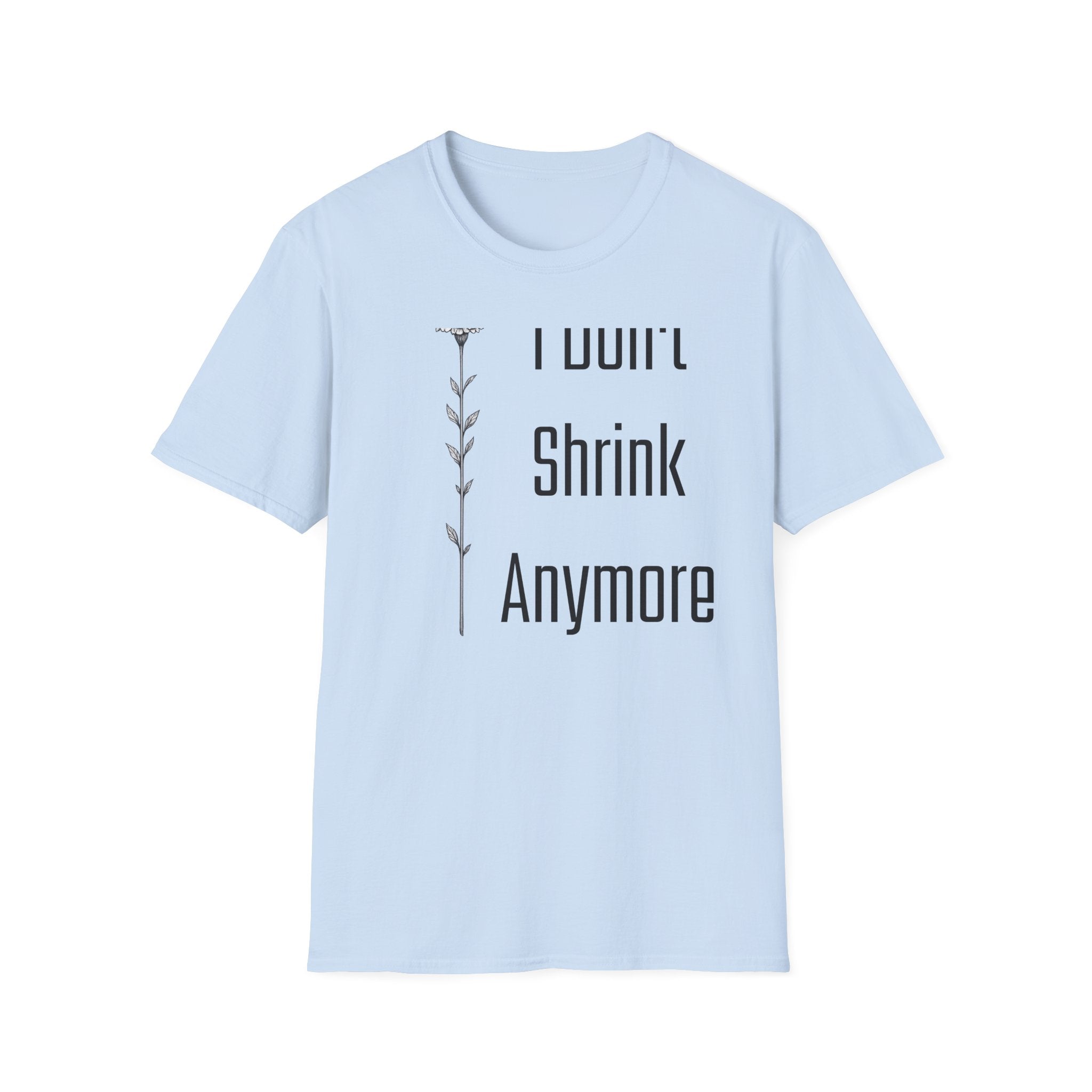 I Don’t Shrink Anymore — Wildflower Botanical T-Shirt for Women