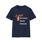 She Changed Without Permission — Chrysalis Botanical T-Shirt for Women