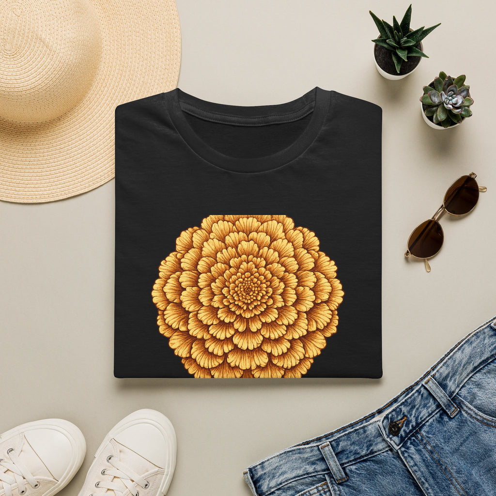 Choosing Joy — Marigold Botanical T-Shirt for Women
