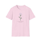 No Announcement Just Growth soft meaningful women's graphic tee
