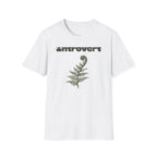 Introvert — Fern Botanical Graphic Tee for Women