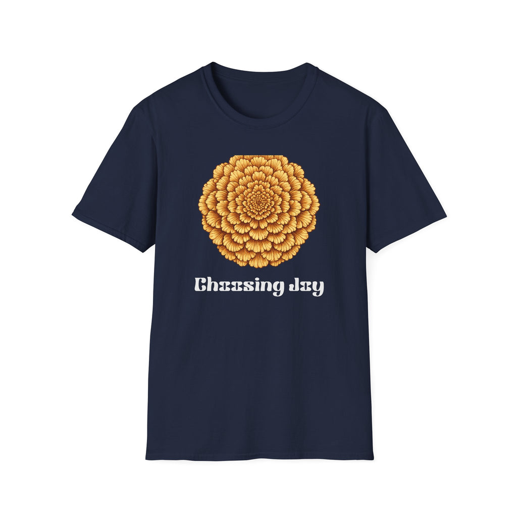 Choosing Joy — Marigold Botanical T-Shirt for Women