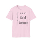 I Don’t Shrink Anymore — Wildflower Botanical T-Shirt for Women