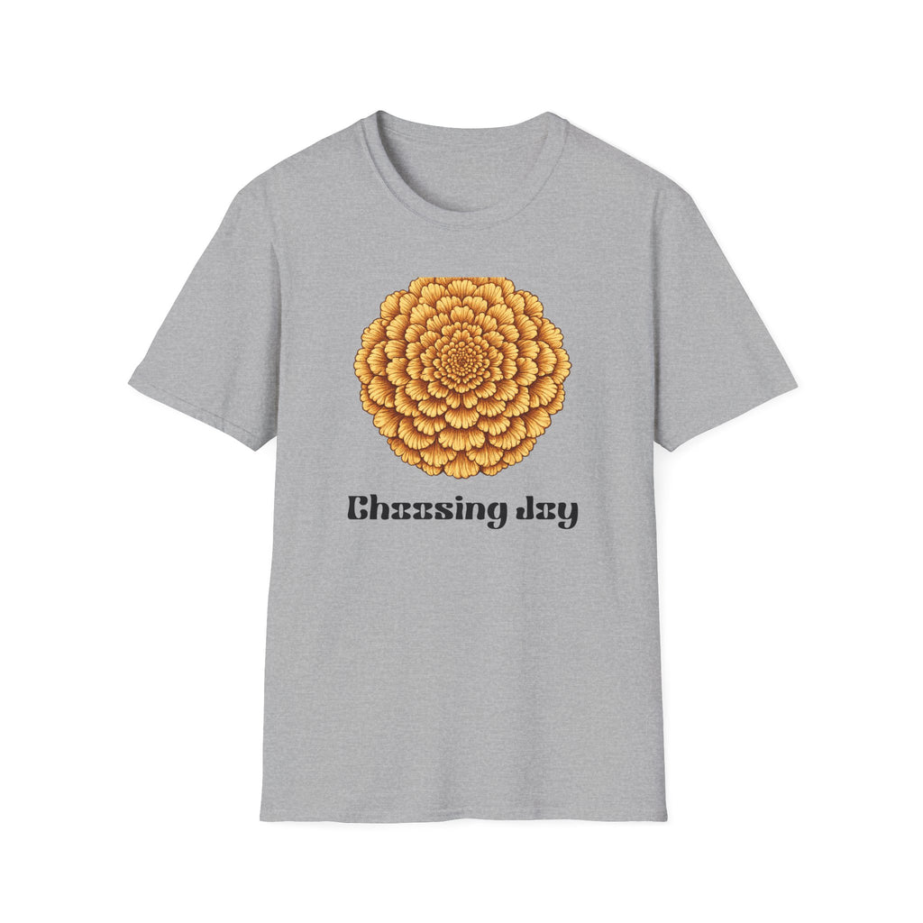 Choosing Joy — Marigold Botanical T-Shirt for Women