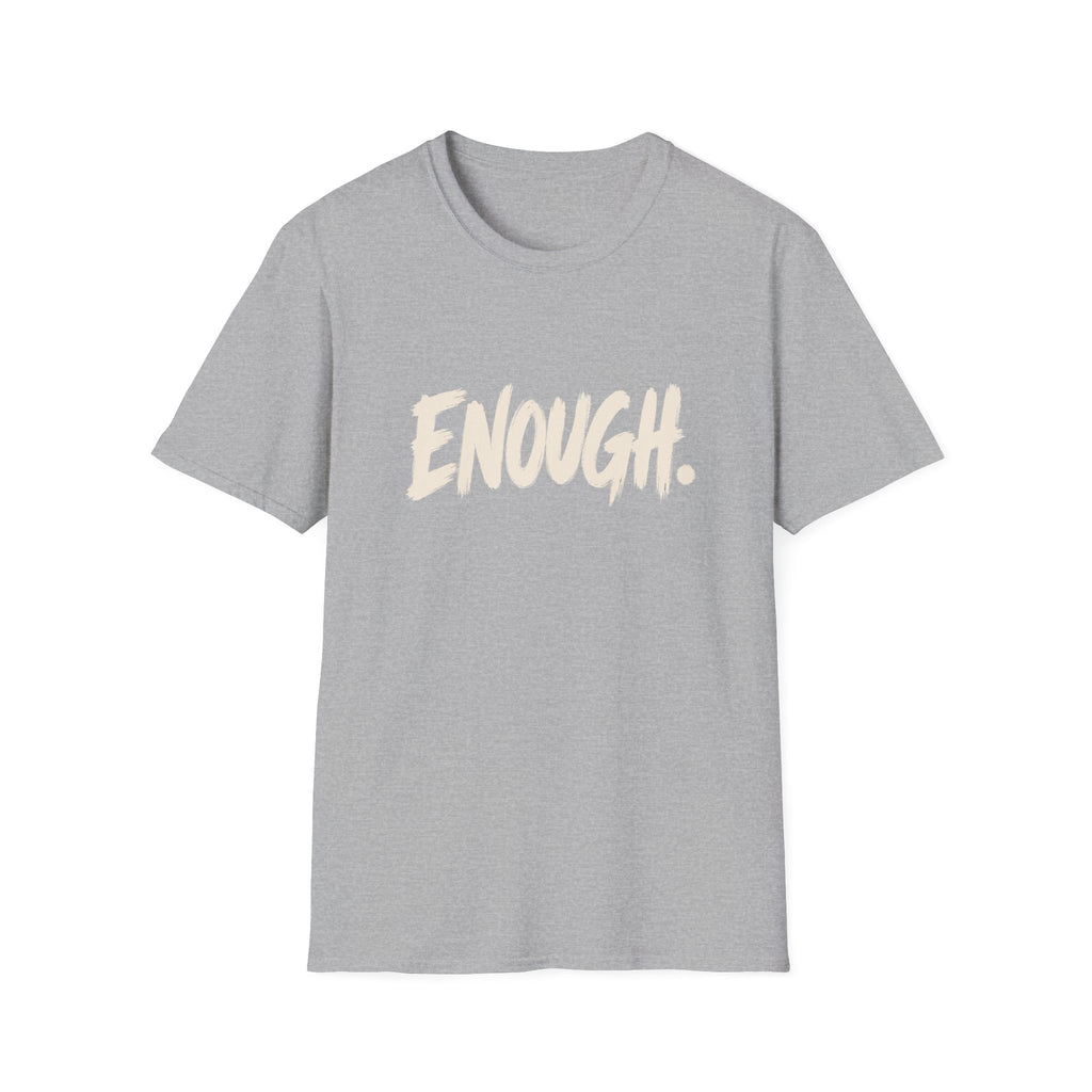 Enough floral graphic tee for women