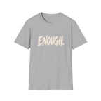 Enough floral graphic tee for women