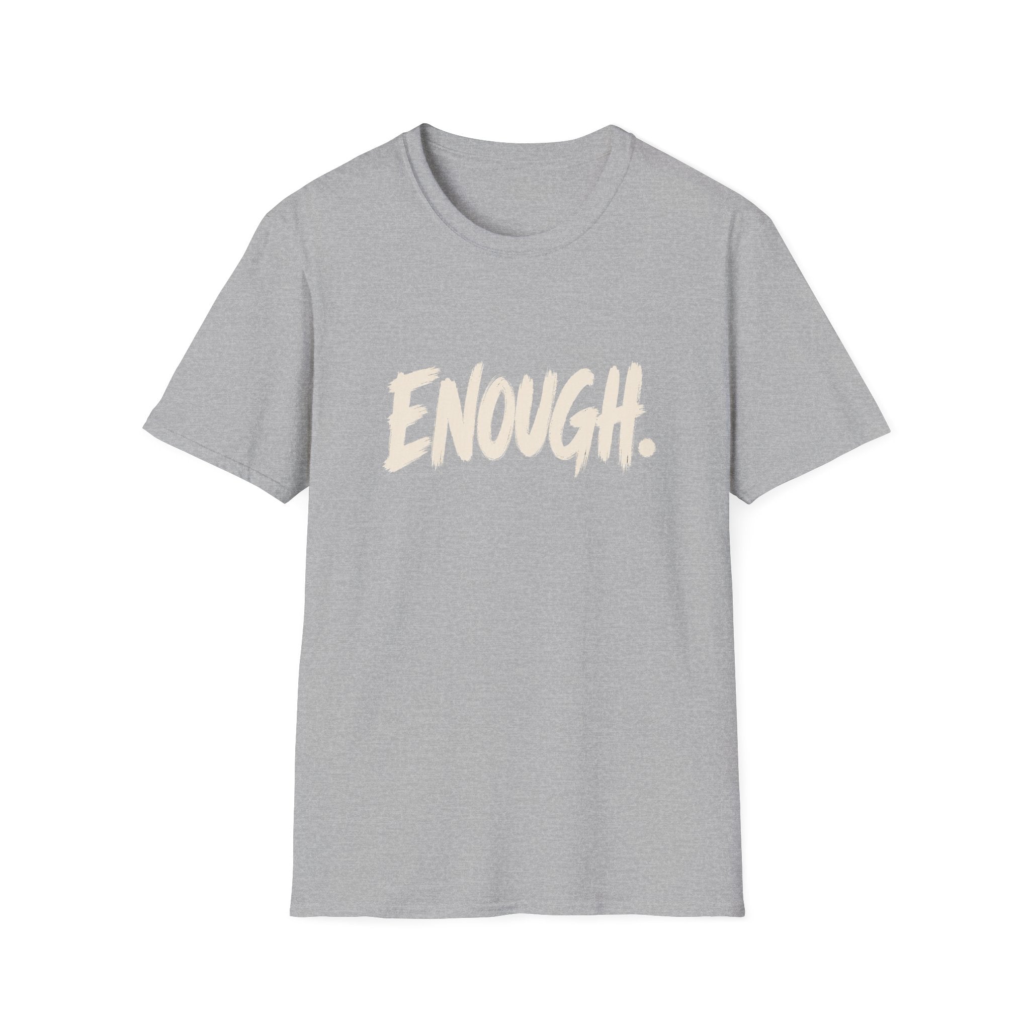 Enough floral graphic tee for women