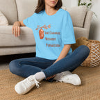 She Changed Without Permission — Chrysalis Botanical T-Shirt for Women