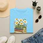 One More Chapter — Books and Wildflowers Botanical T-Shirt for Women