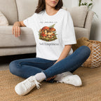 My Silence Is Not Emptiness — Mushroom Forest Botanical T-Shirt for Women