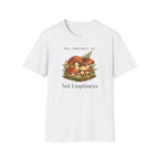 My Silence Is Not Emptiness — Mushroom Forest Botanical T-Shirt for Women