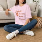 She Changed Without Permission — Chrysalis Botanical T-Shirt for Women