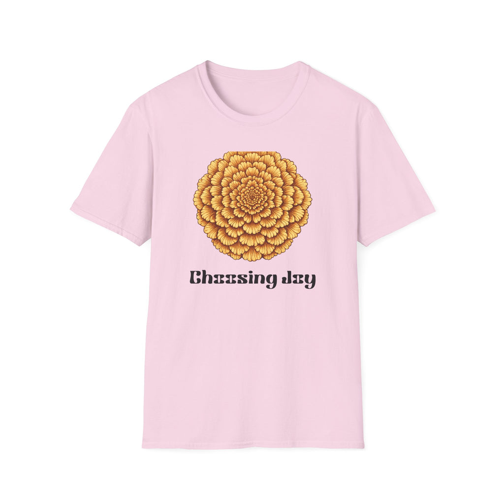 Choosing Joy — Marigold Botanical T-Shirt for Women