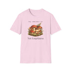 My Silence Is Not Emptiness — Mushroom Forest Botanical T-Shirt for Women