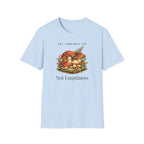 My Silence Is Not Emptiness — Mushroom Forest Botanical T-Shirt for Women