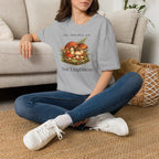 My Silence Is Not Emptiness — Mushroom Forest Botanical T-Shirt for Women