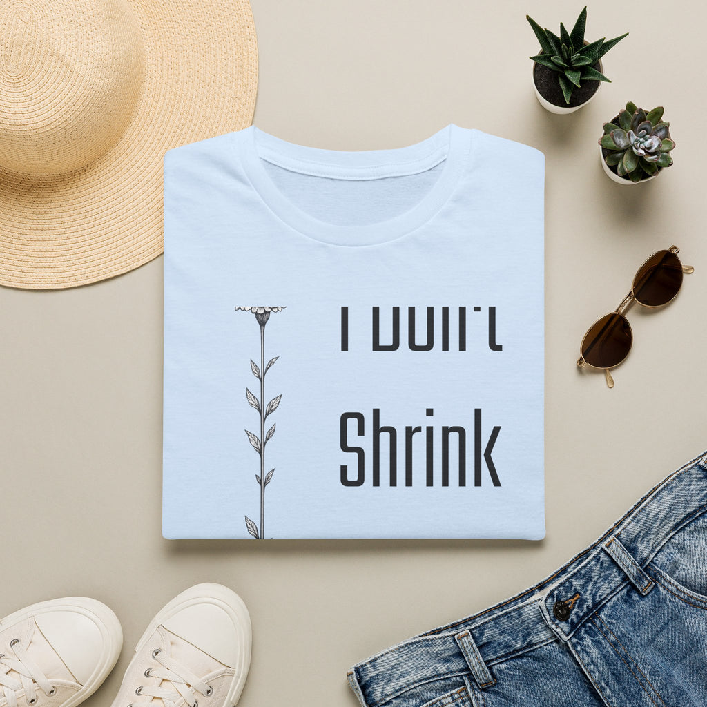 I Don’t Shrink Anymore — Wildflower Botanical T-Shirt for Women