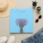 I Feel It All. I Carry It Well. — Lavender Botanical T-Shirt for Women