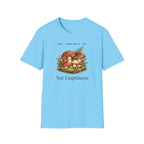 My Silence Is Not Emptiness — Mushroom Forest Botanical T-Shirt for Women