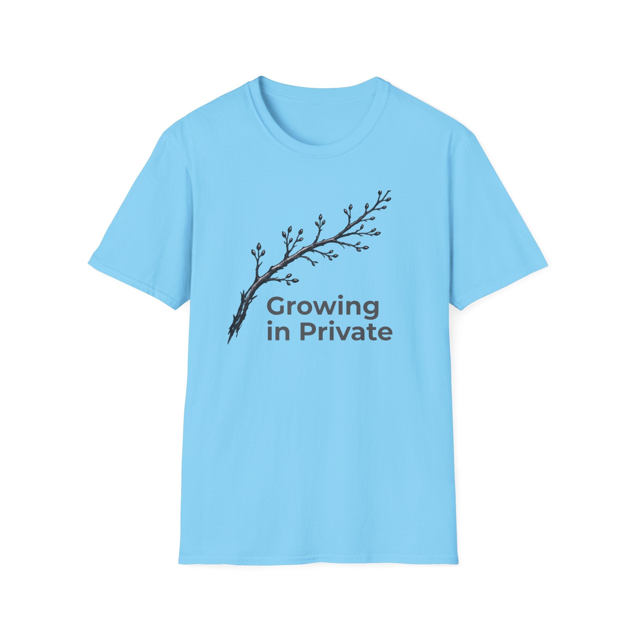 Growing in Private — Bare Branch Botanical T-Shirt for Women