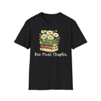 One More Chapter — Books and Wildflowers Botanical T-Shirt for Women