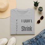 I Don’t Shrink Anymore — Wildflower Botanical T-Shirt for Women