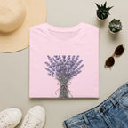 I Feel It All. I Carry It Well. — Lavender Botanical T-Shirt for Women
