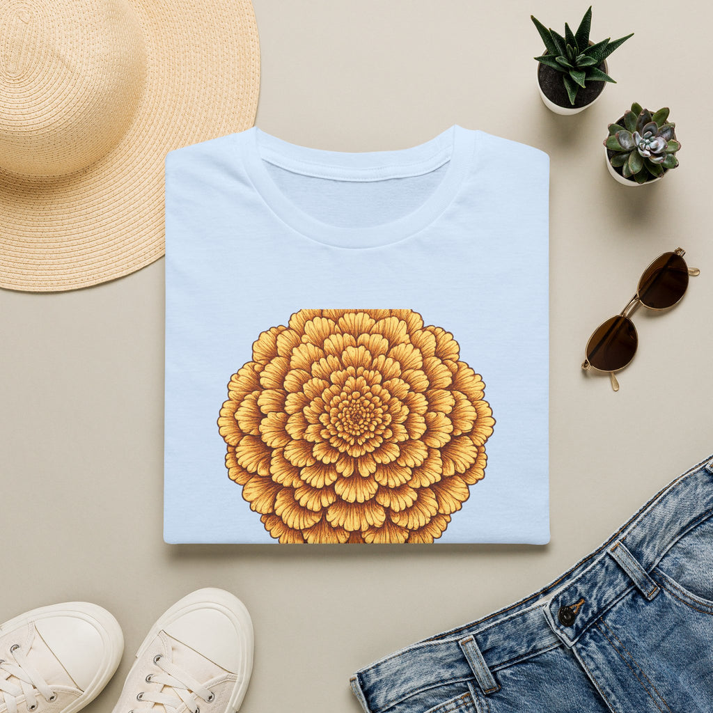 Choosing Joy — Marigold Botanical T-Shirt for Women