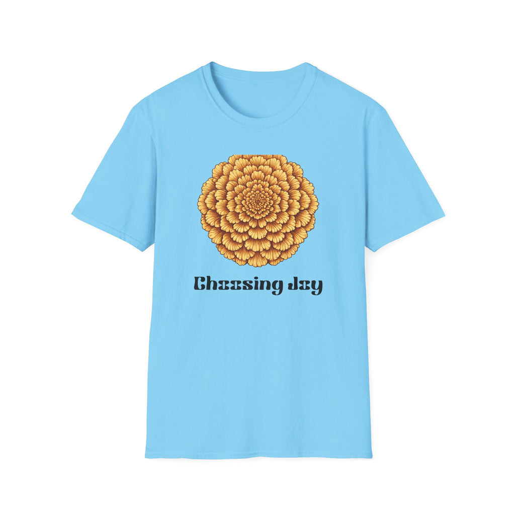 Choosing Joy — Marigold Botanical T-Shirt for Women