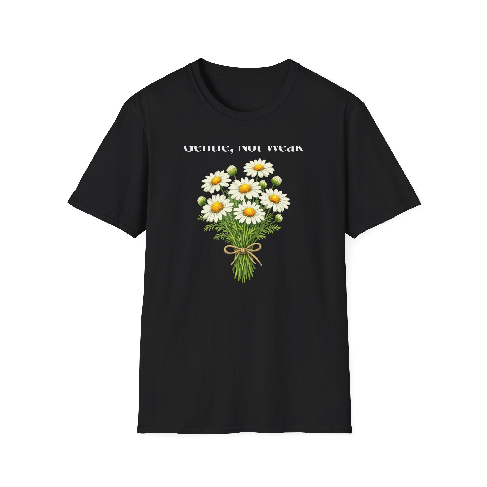 Gentle, Not Weak — Wildflower Botanical Empowerment Tee for Women