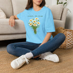 Gentle, Not Weak — Wildflower Botanical Empowerment Tee for Women