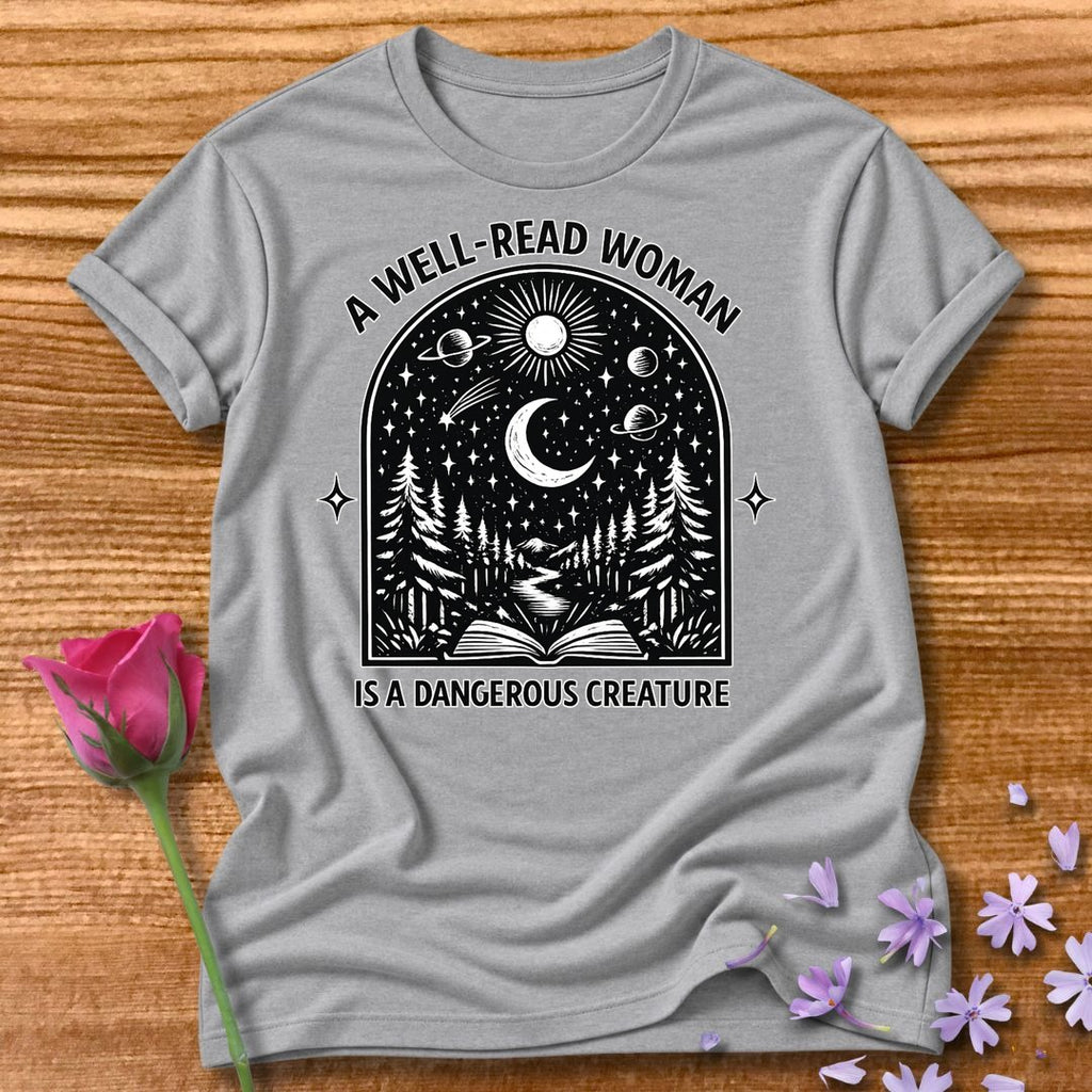 A Well-Read Woman Is a Dangerous Creature — Book Lover in Sport Grey
