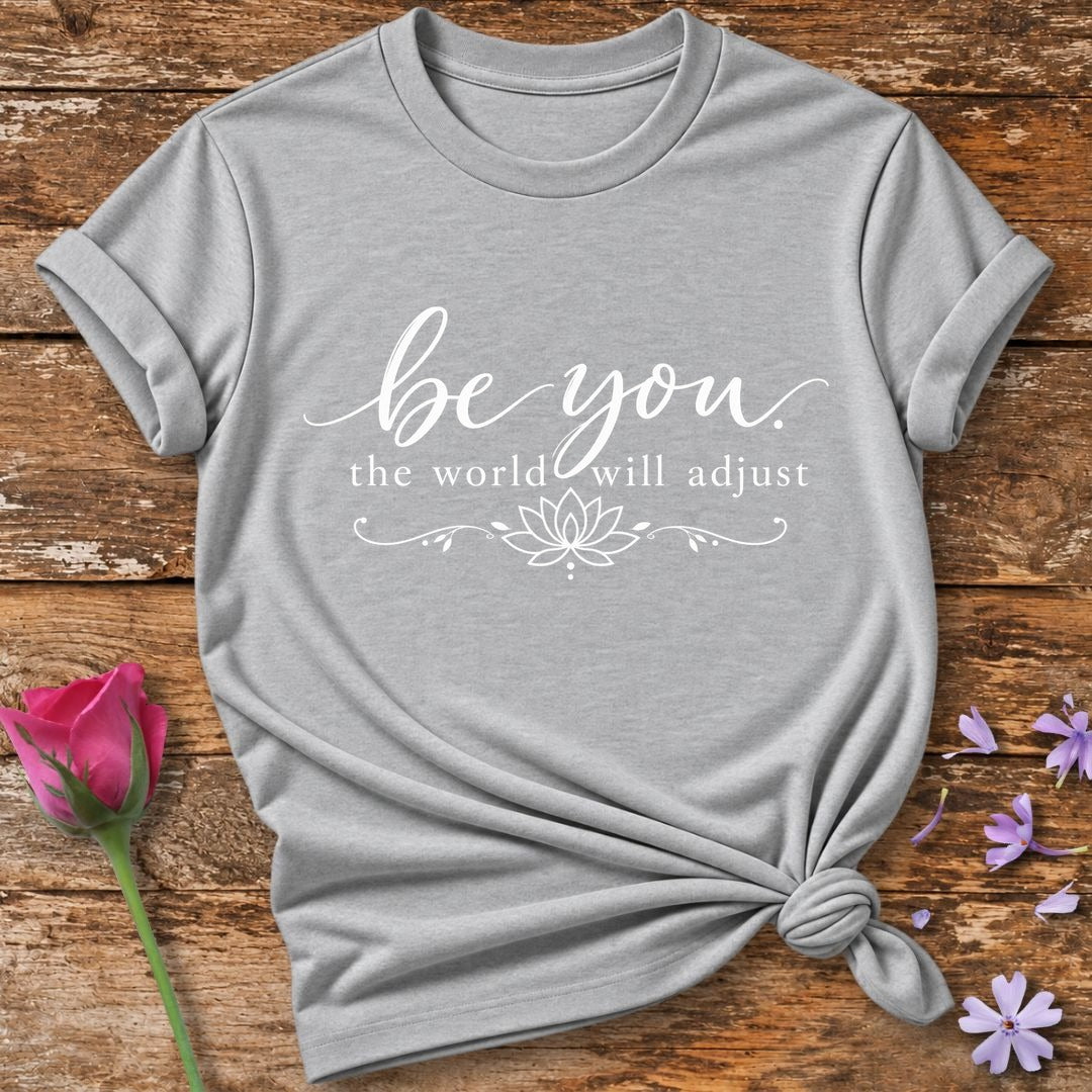 Be You T-Shirt in Sport Grey