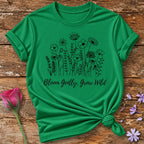 Bloom Gently Grow Wild in Kelly Green