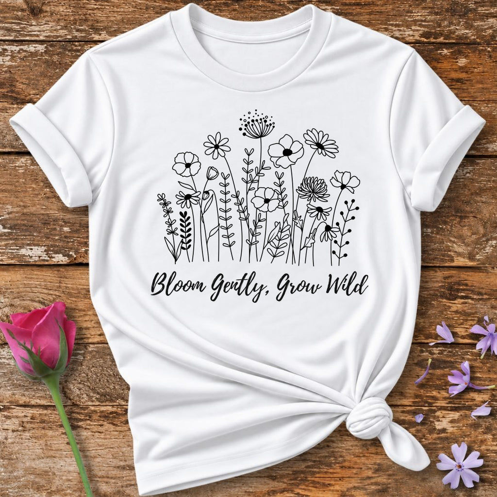 Bloom Gently Grow Wild in White