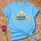 Choose Yourself — Celestial Sun Moon Botanical Empowerment in Sky