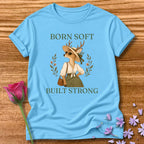 Deer — Born Soft Built Strong Vintage Aesthetic Animal in Sky