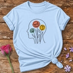 Flowers in Mind — Floral Mental Clarity in Light Blue