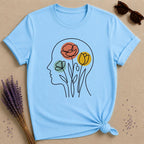 Flowers in Mind — Floral Mental Clarity T-Shirt