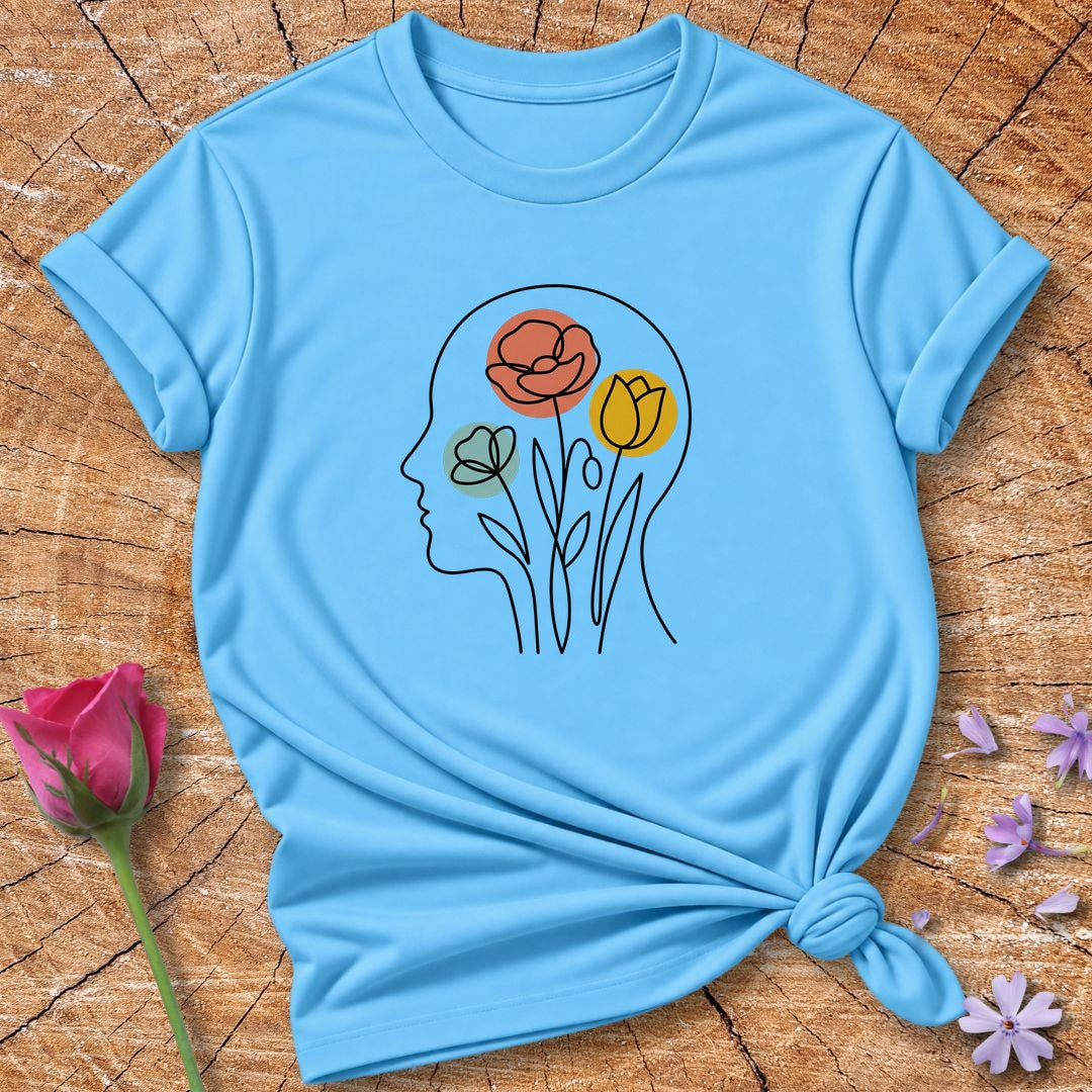 Flowers in Mind — Floral Mental Clarity in Sky