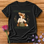 Fox — Still Smiling Still Going Vintage Aesthetic Animal in Black